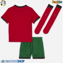 Maglie da calcio Portogallo Prima Maglia Bambino Europei 2024 Manica Corta (+ Pantaloni corti)